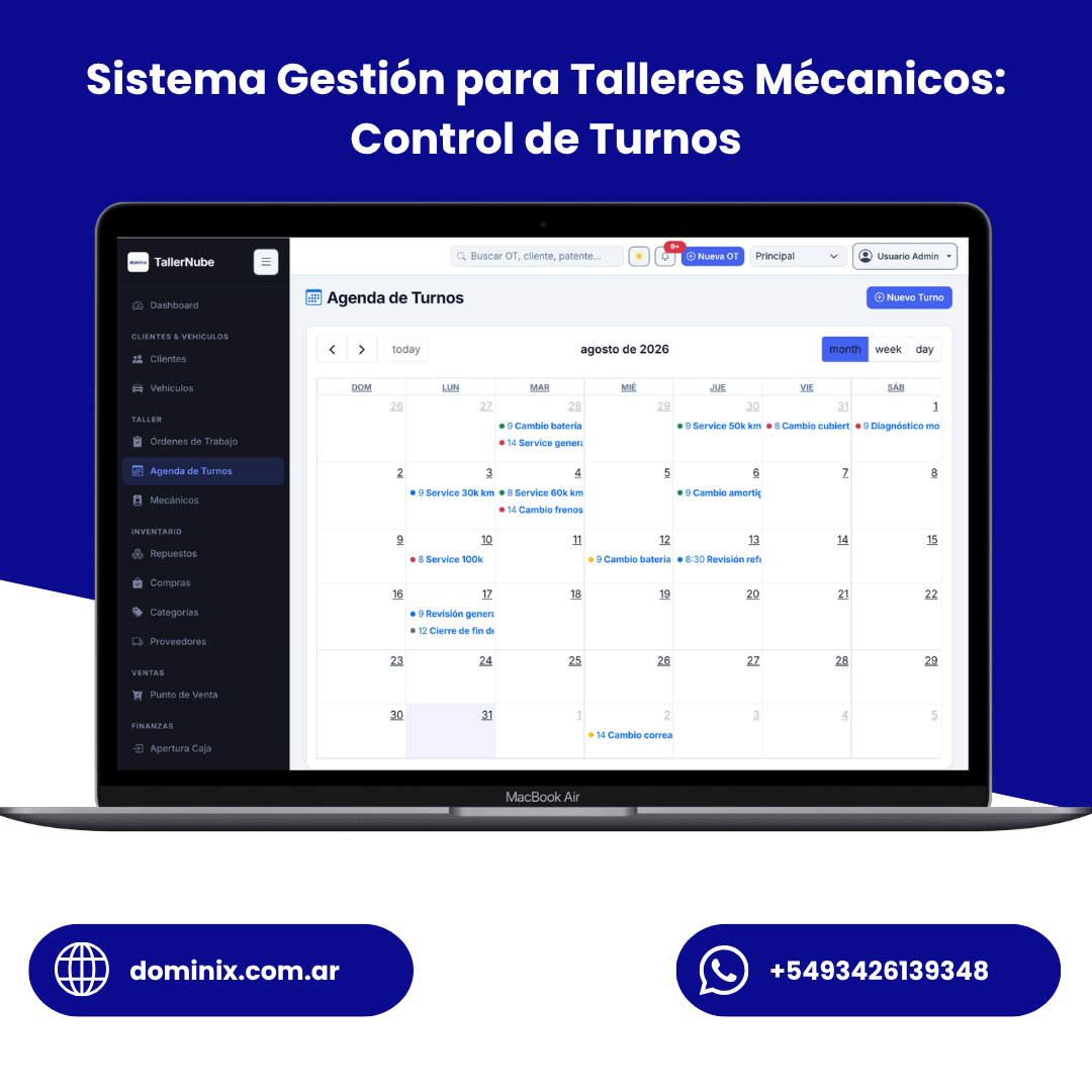 TallerNube - Sistema de Gestión para Talleres Mecánicos screenshot 2