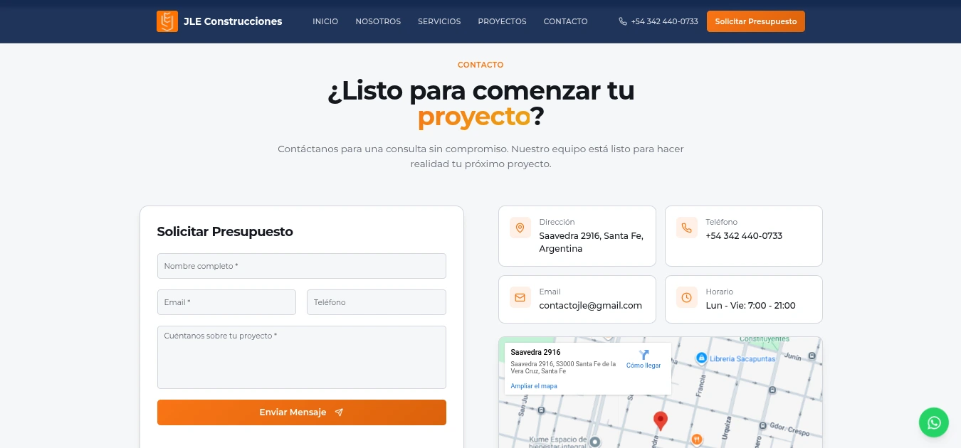 JLE Construcciones screenshot 3